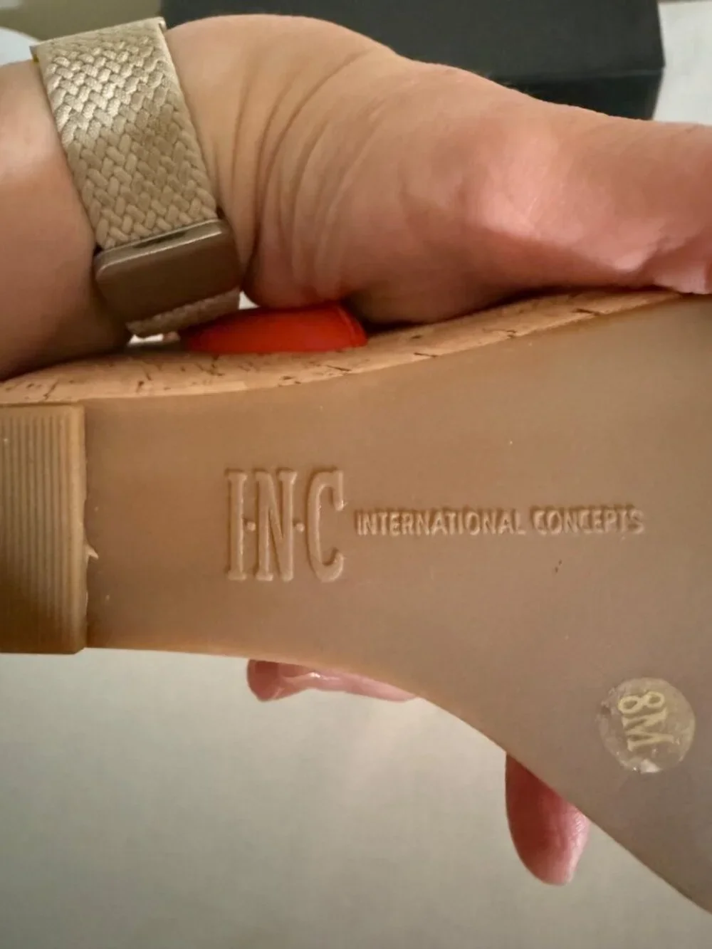 INC International Concepts bright tangerine